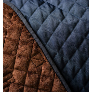 Manta de box Signature 200g Horseware Azul-marinho / castanho / prateado