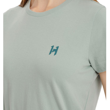 T-shirt Horseware de mangas curtas Active para mulher Hortelã-doce Verde
