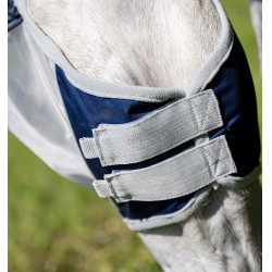 Máscara anti-moscas Horseware Shield Marinho / prateado Azul