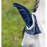 Máscara anti-moscas Horseware Shield Marinho / prateado Azul