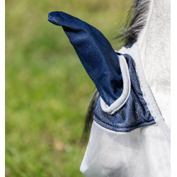 Máscara anti-moscas Horseware Shield Marinho / prateado Azul
