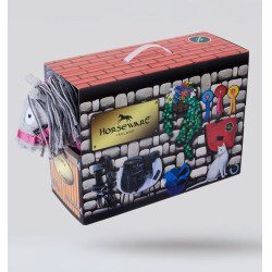 Pónei Crafty Ponies Horseware Cinzento