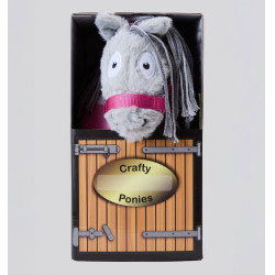 Pónei Crafty Ponies Horseware Cinzento