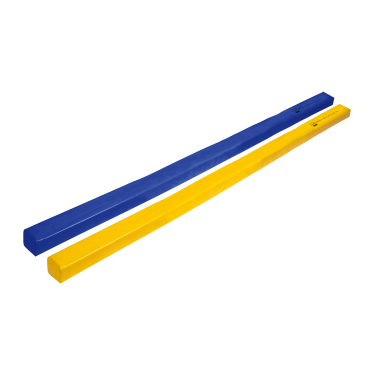 Barra de chão Waldhausen em espuma, conjunto de 2 Azul / amarelo