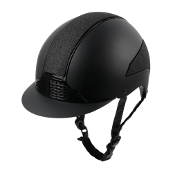 Capacete de equitação Swing H24 Shine Preto fosco