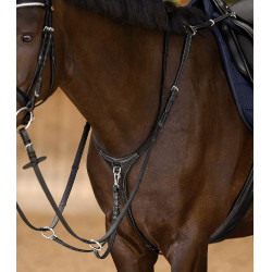 Peitoral Work Waldhausen X-Line Preto