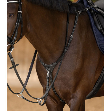 Peitoral Work Waldhausen X-Line Preto