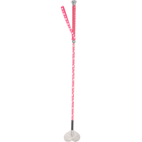 Chicote Waldhausen para criança com pequenos corações e palheta em forma de coração Rosa