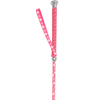 Chicote Waldhausen para criança com pequenos corações e palheta em forma de coração Rosa