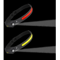 Lanterna frontal LED com sensor ELT Preto