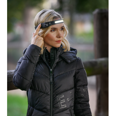 Lanterna frontal LED com sensor ELT Preto