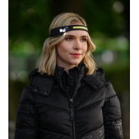 Lanterna frontal LED com sensor ELT Preto