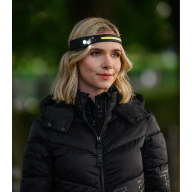 Lanterna frontal LED com sensor ELT Preto