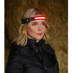 Lanterna frontal LED com sensor ELT Preto