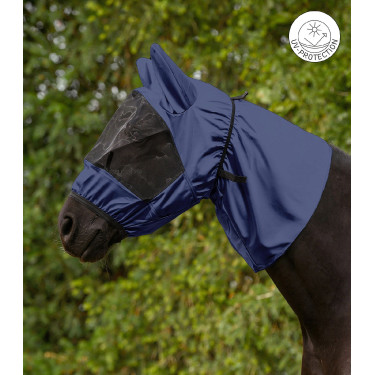 Máscara anti-moscas Waldhausen anti-eczema Azul noturno