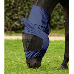 Máscara anti-moscas Waldhausen anti-eczema Azul noturno