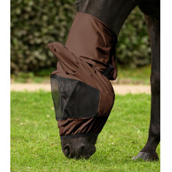 Máscara anti-moscas Waldhausen anti-eczema Mocca Castanho