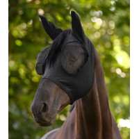 Máscara anti-moscas Waldhausen Puck Breath Preto
