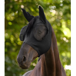 Máscara anti-moscas Waldhausen Puck Breath Preto