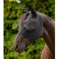 Máscara anti-moscas Waldhausen Puck Flex Preto