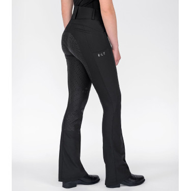 Calça de equitação ELT Comfort Ride Jodhpur com silicone Preto