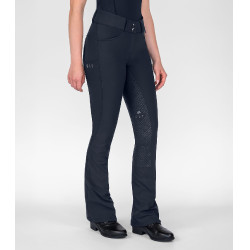 Calça de equitação ELT Comfort Ride Jodhpur com silicone Azul profundo