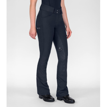 Calça de equitação ELT Comfort Ride Jodhpur com silicone Azul profundo