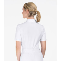 Polo de concurso ELT de manga curta Basic Branco