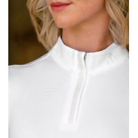 Polo de concurso ELT de manga curta Basic Branco