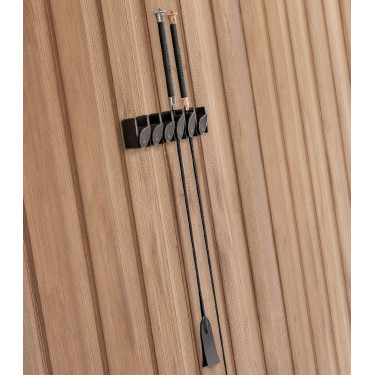 Suporte para chicotes Waldhausen Premium Preto