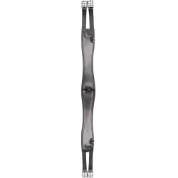 Cilha de sela em couro Sleek Waldhausen Preto