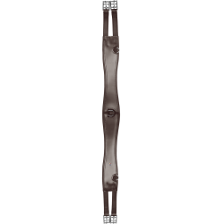 Cilha de sela em couro Sleek Waldhausen Castanho