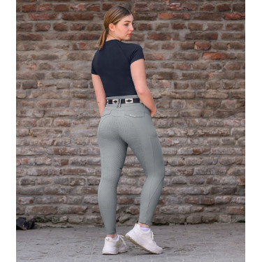 T-shirt técnico de manga curta ELT em malha 3D Siena Azul profundo