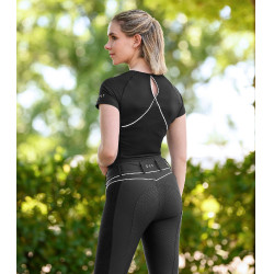 T-shirt técnico de manga curta ELT Springfield Preto