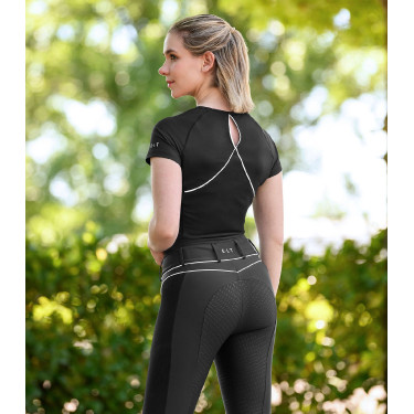 T-shirt técnico de manga curta ELT Springfield Preto