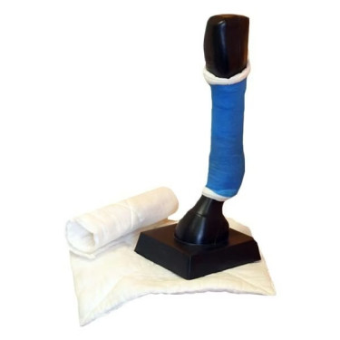 Gaze de algodão cortado e costurado Horse Master