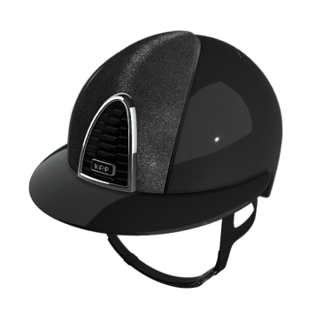 Capacete Kep Cromo 2.0 Edição Limitada Cortina viseira polo Preto