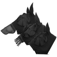 Máscara anti-moscas Lami-Cell Flexifit 3 em 1 Preto