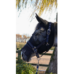 Máscara anti-moscas Lami-Cell Flexifit 3 em 1 Preto