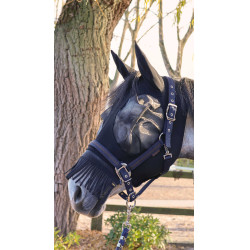 Máscara anti-moscas Lami-Cell Flexifit 3 em 1 Preto