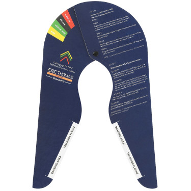 Medidor de arco Eric Thomas Evolution e Grand Prix Preto