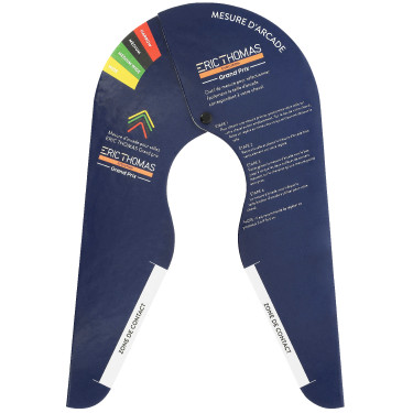 Medidor de arco Eric Thomas Evolution e Grand Prix Preto