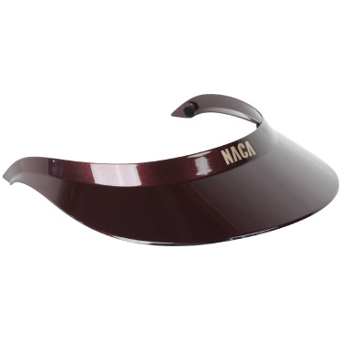 Viseira Extra Larga Naca Brilhante Preto