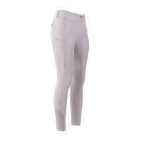 Calças de equitação Imperial Riding Bliss FullGrip feminino Cinza / areia Cinzento Calças de equitação Imperial Riding Bliss FullGrip feminino Cinza / areia Cinzento