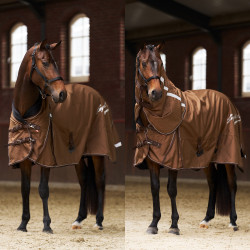 Capa de paddock Imperial Riding Super-proof 0 g Bronze Castanho