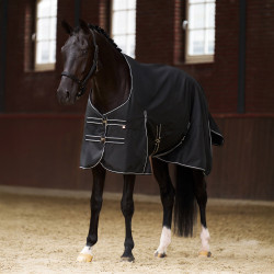 Manta de paddock Imperial Riding Basic sem pescoço 300 g Preto