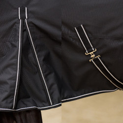 Manta de paddock Imperial Riding Basic sem pescoço 300 g Preto