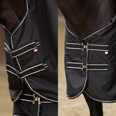 Capa de paddock Imperial Riding Basic com pescoço removível 400 g