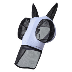 Máscara anti-moscas com nariz Imperial Riding Trail ride Glicina Violeta Máscara anti-moscas com nariz Imperial Riding Trail ride Glicina Violeta