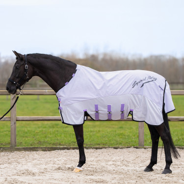 Capa anti-moscas e chuva Imperial Riding Super-dry Glicina Violeta